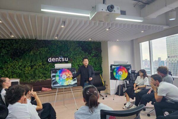 Visit of Dentsu agency